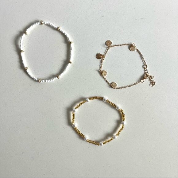 LOUNGEFLY DISNEY Tropical Pouch, Mickey Ears & 3 Beachy Bracelets, 3 NWT ITEMS! - Picture 8 of 13